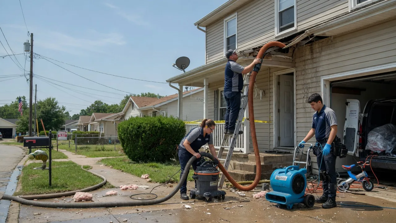 Water Damage Restoration in Sheldon, IL near me
